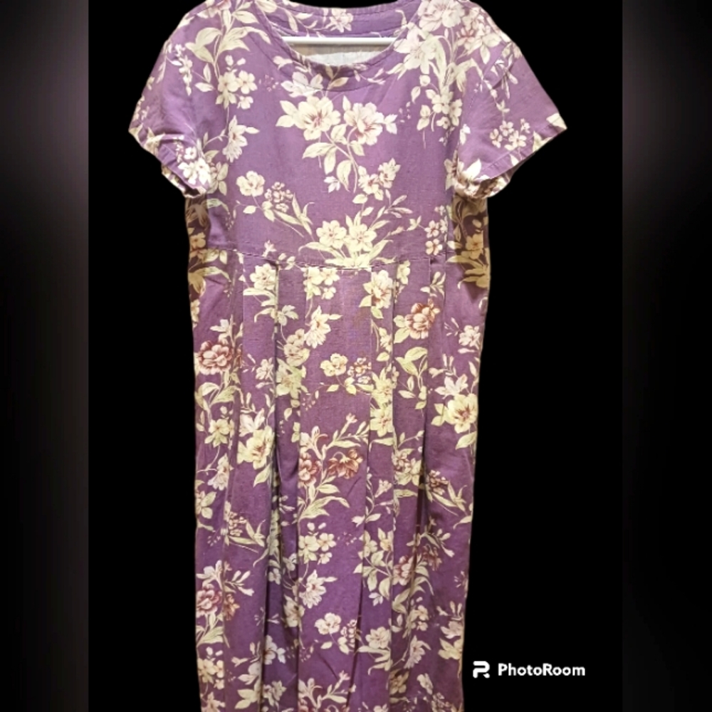 Home Machine-SewnDress 21"PTP?2X